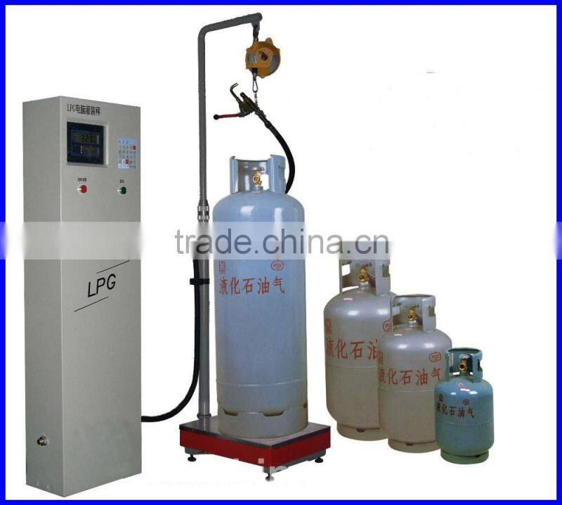 lpg gas tank filling machine