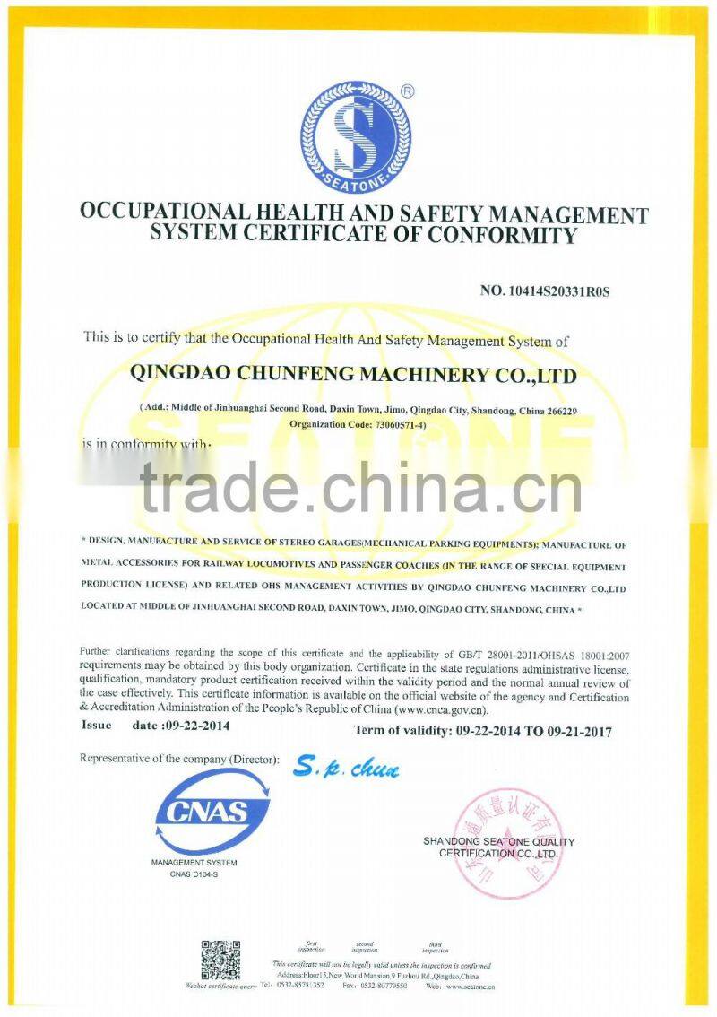 2000KGS Standard lifting capacity for sedans From 2Floor Model To 6Floor powder coating automated machine puzzle parking system