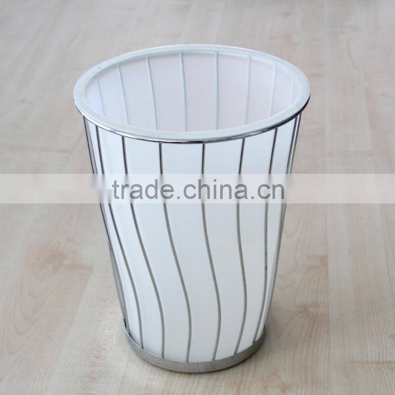 Factory price mini waste bin , metal trash can, office garbage holder(