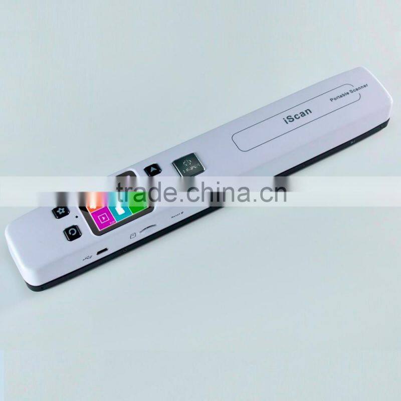 iScan Wireless Wifi Portable Digital Scanner 1050DPI Handyscan Document Photo Receipts Books
