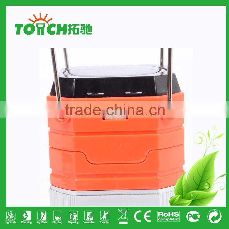 Muitlpower LED Lantern Solar Camping Lamp Rechargeable Camp Light with Charger Solar Tent Light