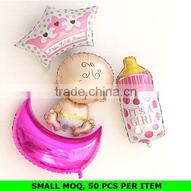 Wholesale China Mylar Balloons Baby Shower Baby Cradle Decoration