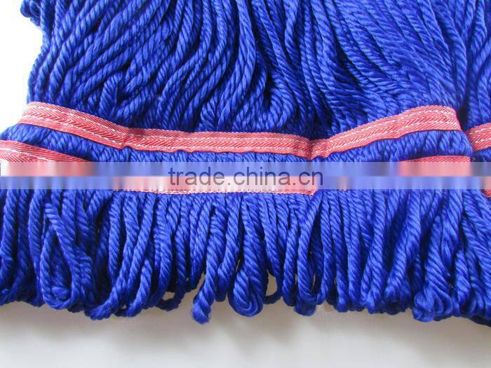 #D200D Magic blue microfiber mop,Loop end microfiber mop head.
