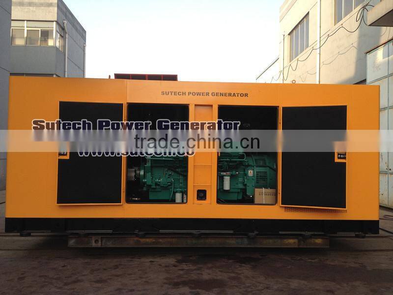 Cummins KTA38-G4 1000Kw 60hz silent generator, automatic type, 460V/480V