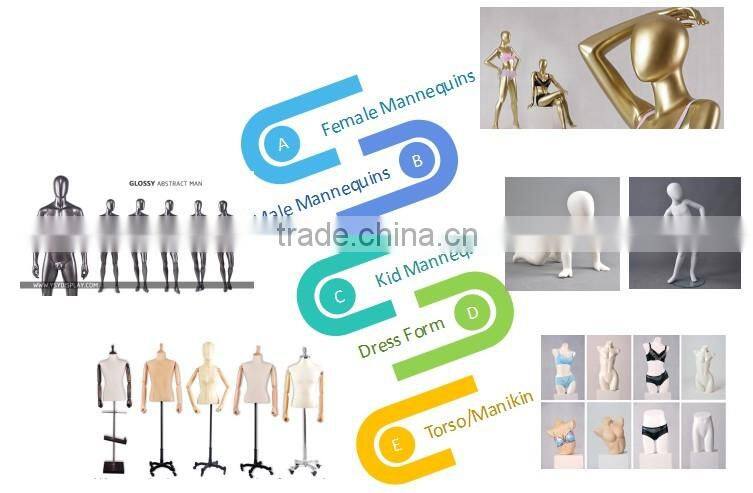 Small fiberglass jewelry displays for necklace/jewellery display stand/necklace display