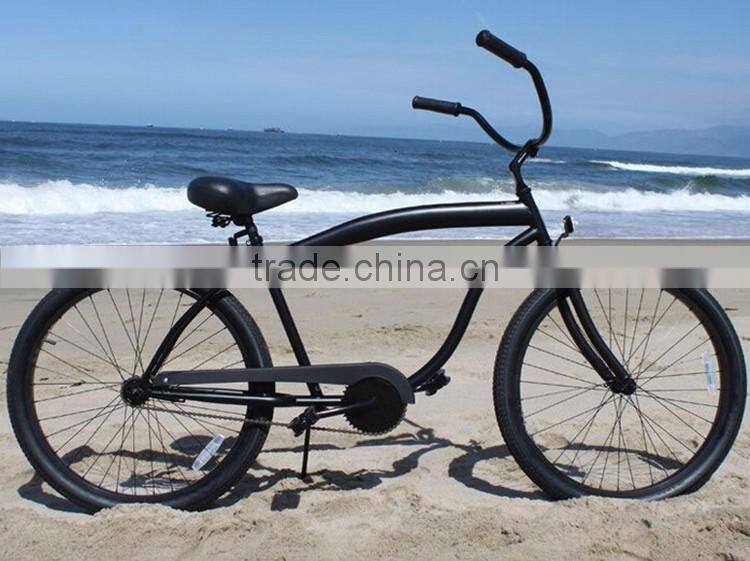 28inch mens Black beach cruiser KB-BC-Z24