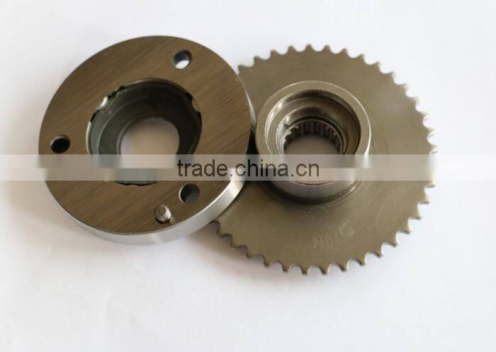 motorcycle engine parts DY 100 overrunning clutch gear assembly