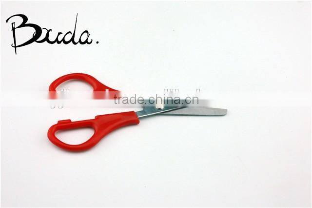 Hot sale stainless steel with plastic handle children scissors BD-S1608