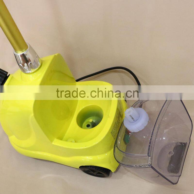 Professional portable hanging fabric garment steamer