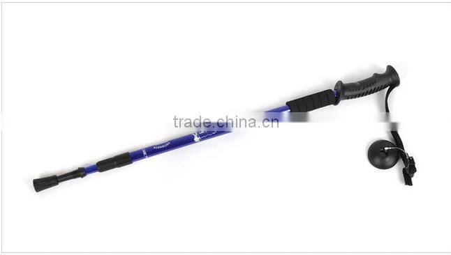 Hot sell Inner lock Telescopic Nordic Walking Stick