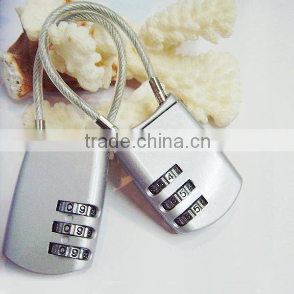 luggage & travel bags security luggage wire cable lock retractable