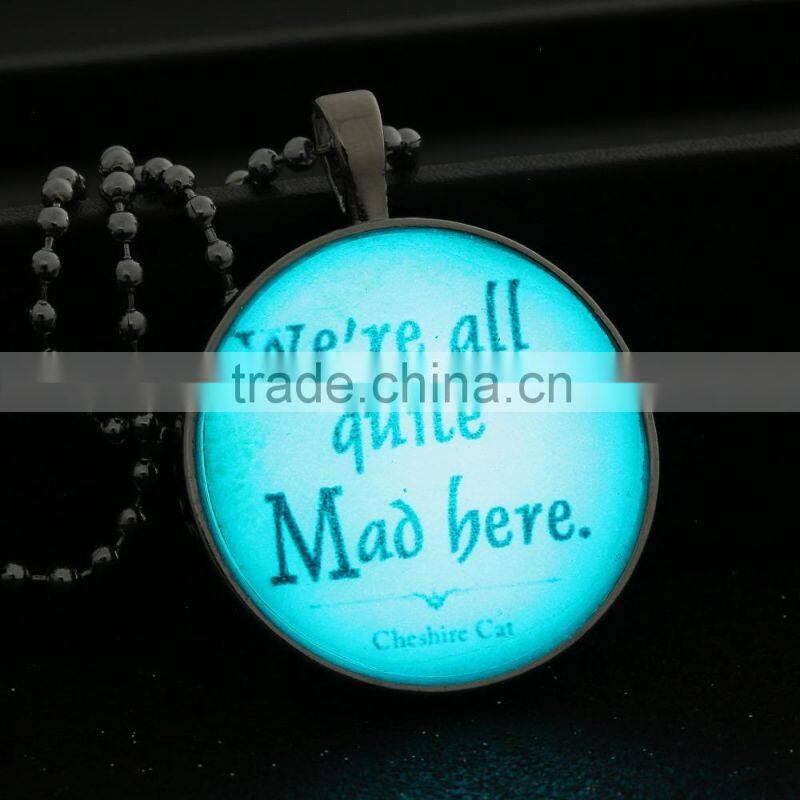 Glowing in Dark Jewelry DIY jewelry---"we are all quite Mao here"