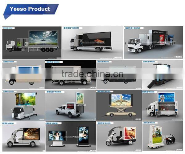 YEESO New Generation, Modified LED Container for outdoor ad,events,live show Language Option French