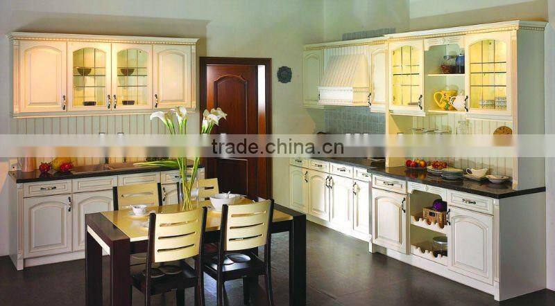 wooden kitchen cabinet