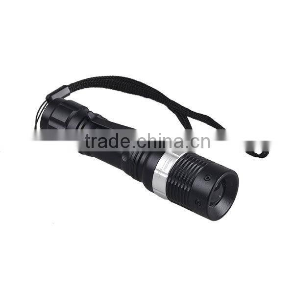 Mini 3Watt Q5 LED Torch Flashlight Zoom AA Small Flash Light