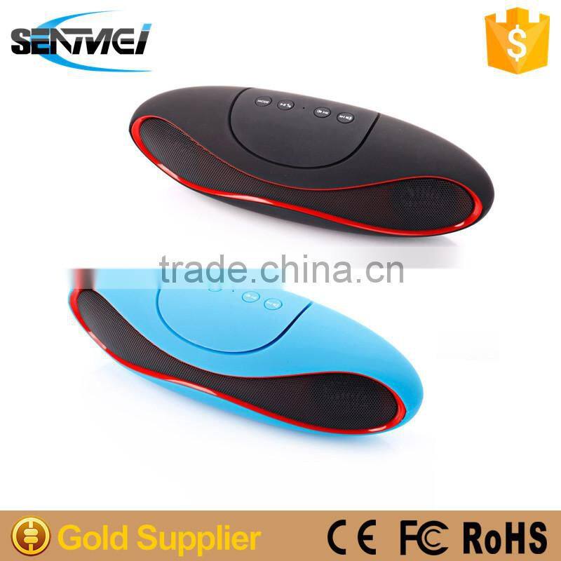 American Football Design Portable Wireless Mini Bluetooth Speaker Wholesale Customized Logo With FCC CE and ROHS