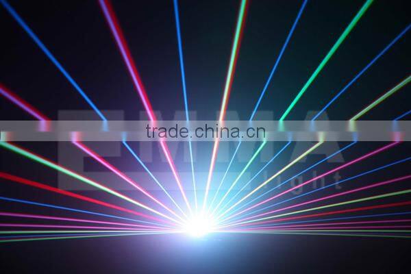 3w full colors Multifunctional Mini Projector Red & Green&blue Laser Stage Lighting Show System