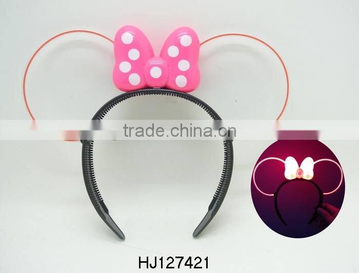 plastic flashing necklace toy for kids
