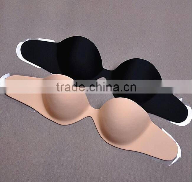 adhesive invisible silicone cloth bra