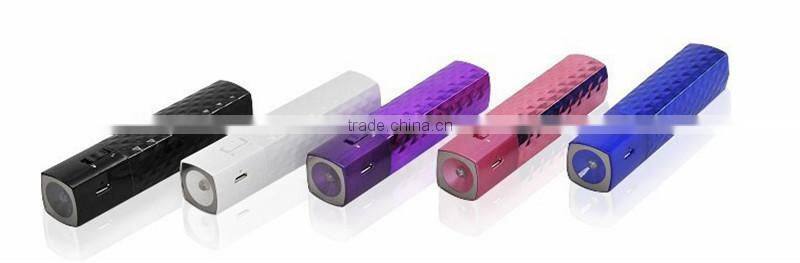 12v power bank 2600mah with samsung data cable