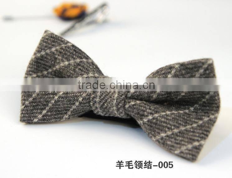 Wool Bow Ties/ Men Wool Bow Ties/ 100%Woo Bow Ties