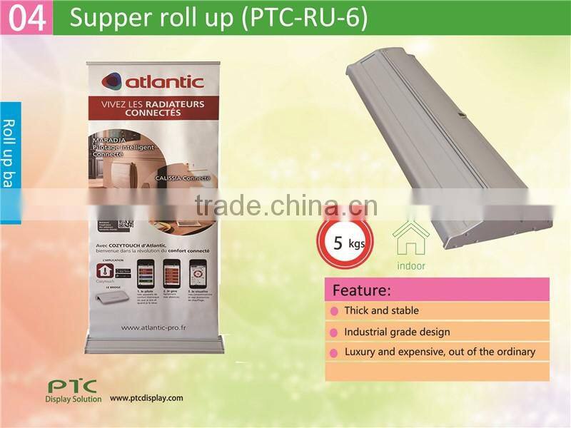 indoor advertising banner stand