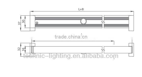 battery operated led wardrobe light with PIR