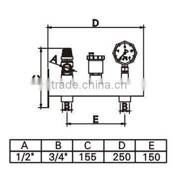 Gas boiler parts