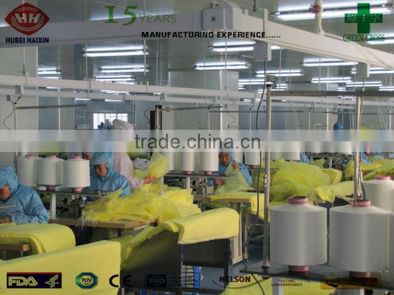 Disposable non woven surgical blue colonoscopy pants(hospital)