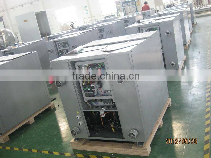 geothermal ground source heat pump