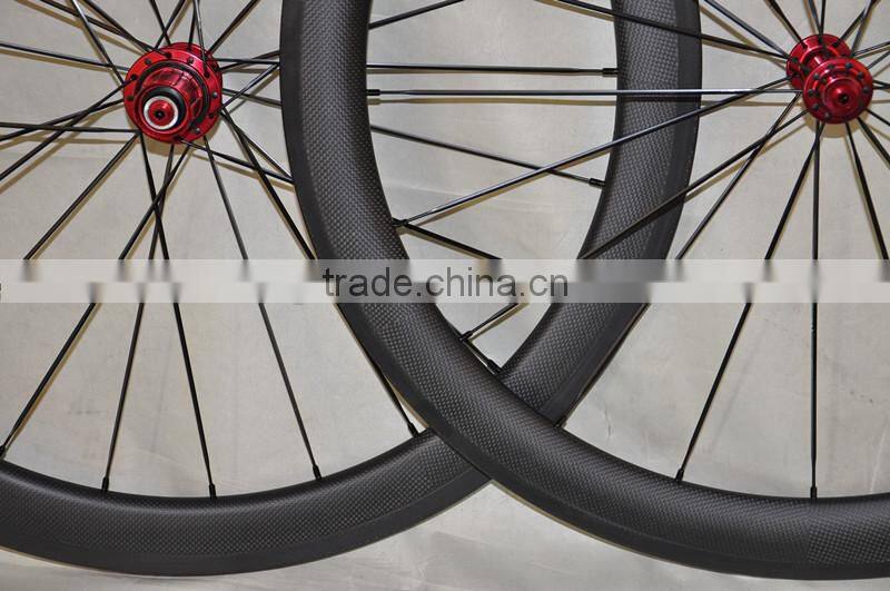Dengfu bike, high quality carbon road wheels, carbon tubuless wheels 38*23mm