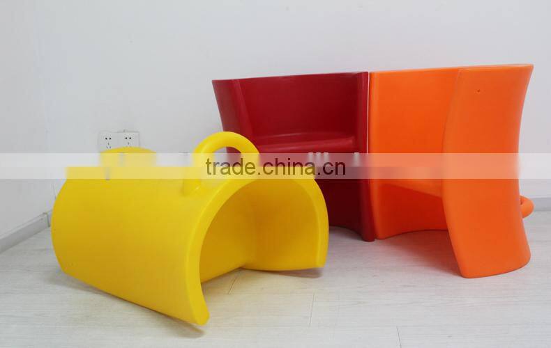 Fancy design cup style kids furniture dining chair/Fancy design furniture plastic Trioli Kids Chair