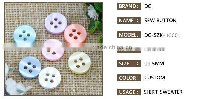 18L plastic button oeko button for baby clothing sweather