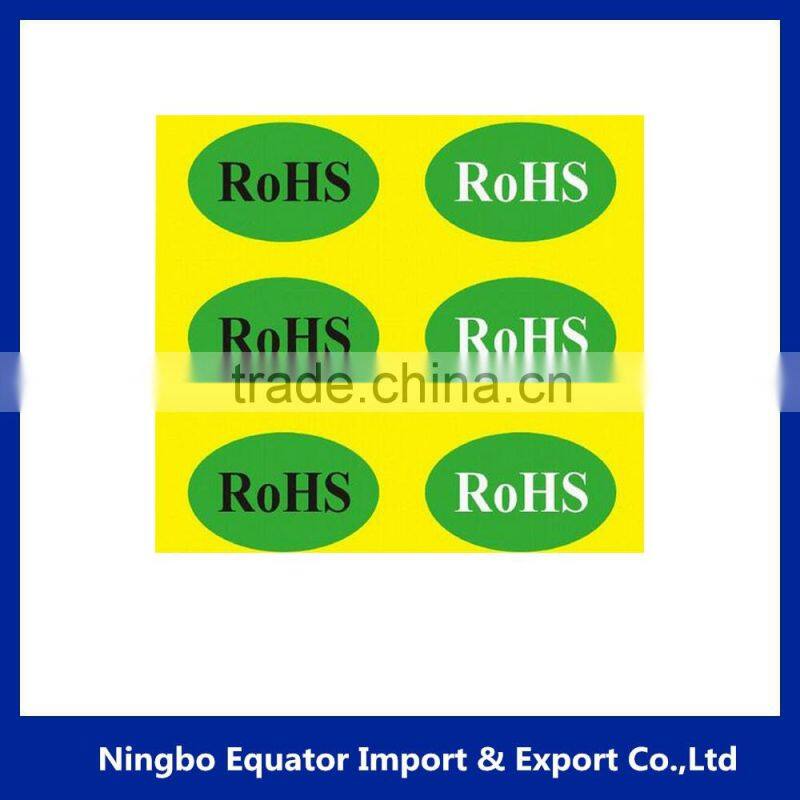 China factory custom printed rolling papers fruit self adhesive label stickers