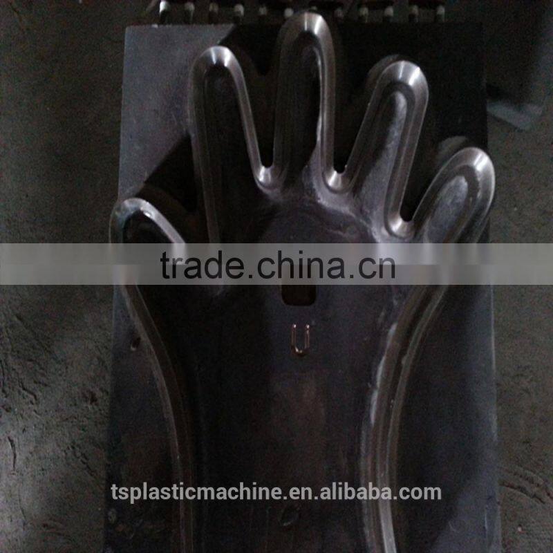 long sleeve glove making machine / long arm glove making machine