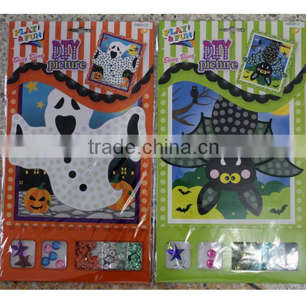 2015 newest cheap cartoon kids sets crystal diy stickers