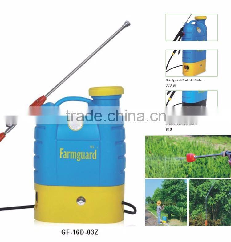 16L Professional Factory Made High Quality 16 liters agriculture knapsack sprayer