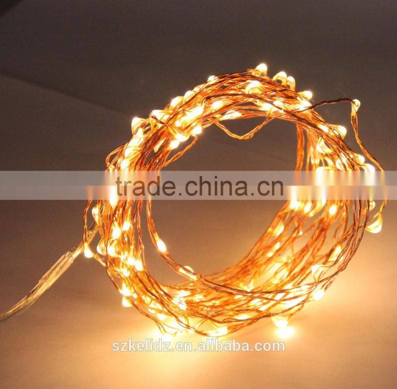 starry string lights / copper wire led vines string light / warm white copper wire string light