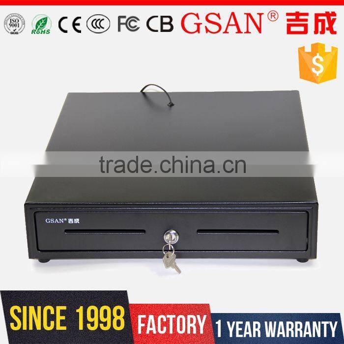 GS-4042 cash box 4 Bills 6 Coins Metal POS Cash Drawer