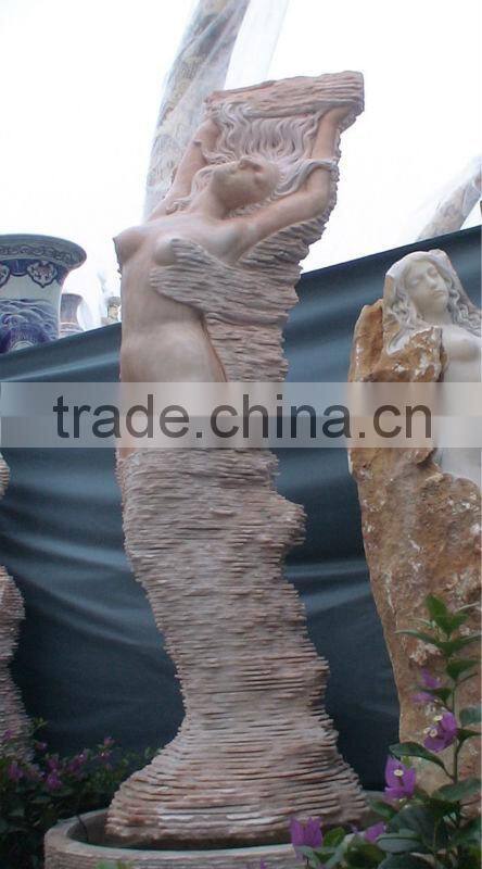 water fountain statues, marble statues (customized accept)
