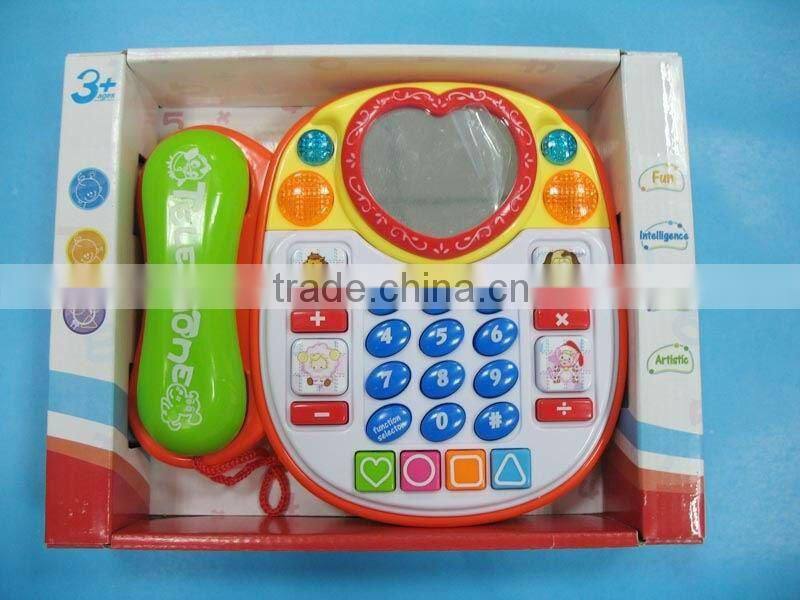 Hot sell intelligence baby telephone toy with EN71,62115