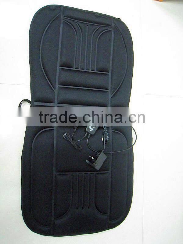 12V adult durable auto heated massage cushion make car seat comfortable
