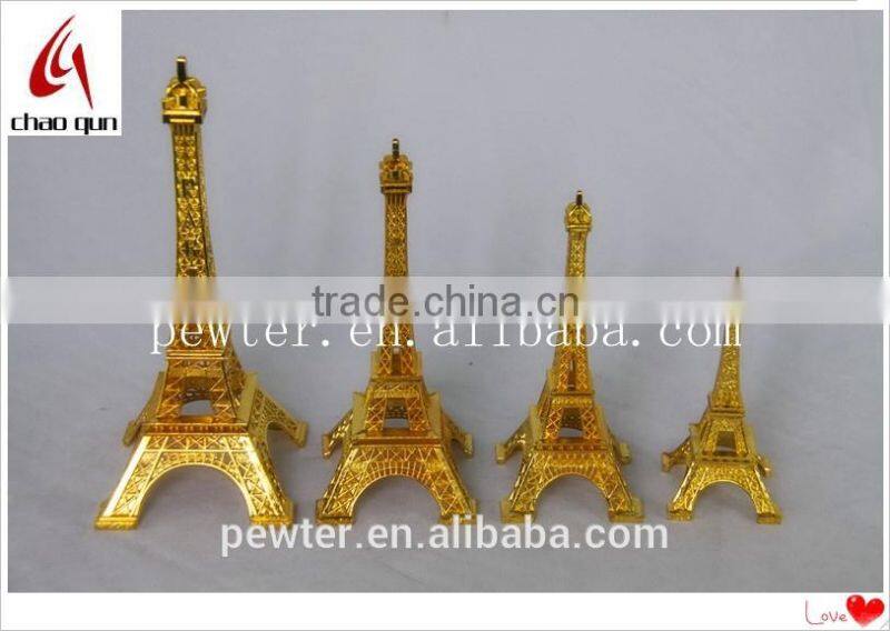 Hot sale metal Eiffel Tower centerpieces