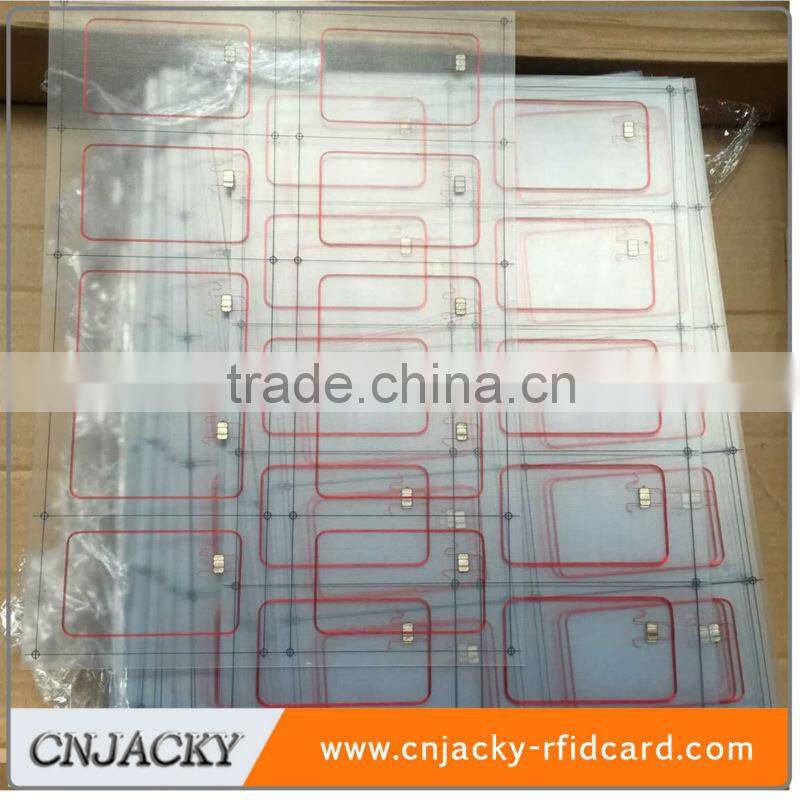 13.56mhz MF 4k card inlay/ MF 1k card inlay