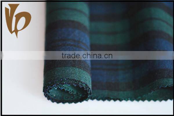 China supplier yarn dyed 100% linen check t shirt material fabric