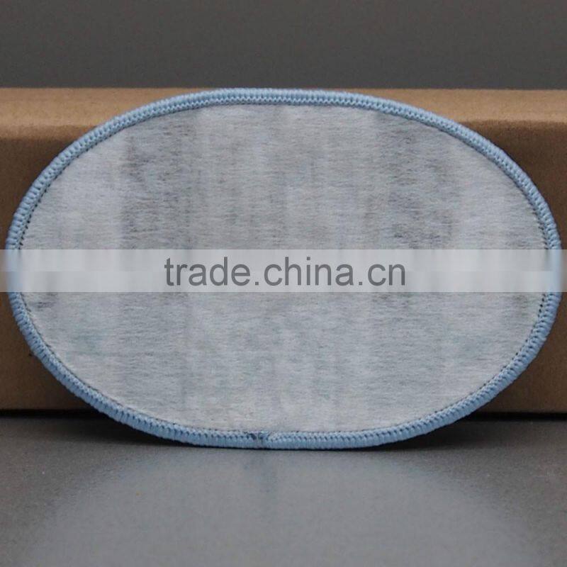 2016 Wholesale Cheap Fashion Merrowed Border Woven Patches And Badges