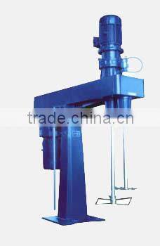 Paint mixer and disperser with double shafts 2015