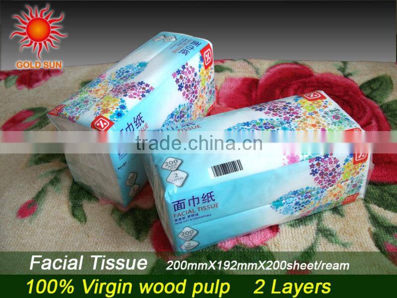 Soft Pack Facial Tissue