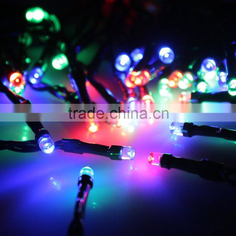 2016 christmas holiday party wedding outdoor decoration indoor bettery solar lotus plastic flower fairy string led lights