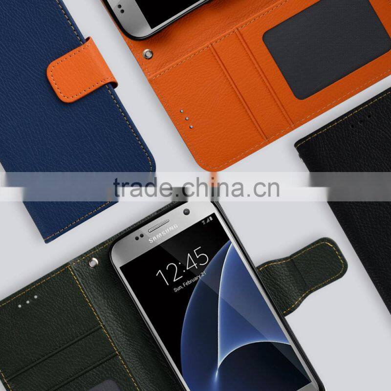 C&T Genuine Leather 100% Handmade Wallet Case for Samsung Galaxy Note 7